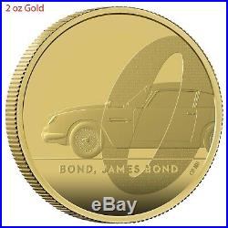 Great Britain UK 2020 £200 James Bond 007 Aston Martin DB5 Gold Proof 2oz Coin
