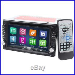 HD 6.2 Double 2 Din Car Stereo Radio DVD Player Bluetooth In Dash GPS Nav Map