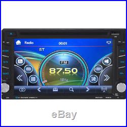 HD 6.2 In Dash Double 2 Din Car Stereo CD DVD Player GPS Navigation Bluetooth