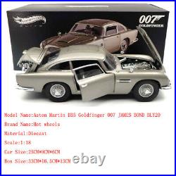 Hot Wheels 1/18 Aston Martin Db5/ Db5 Bond Car /007/Goldfinger Hotwheels/Elite