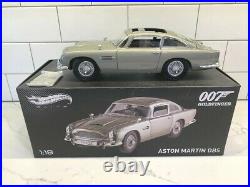 Hot Wheels Elite James Bond Aston Martin DB5 007 Goldfinger 118 Scale