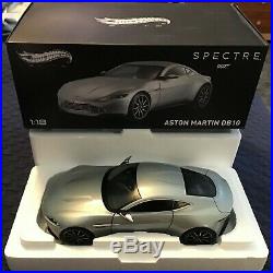 Hot Wheels Elite James Bond Spectre Aston Martin DB10 118 PLUS EXTRA
