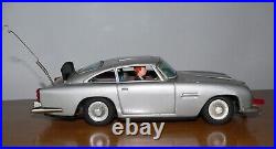 James Bond 007 Aston Martin DB5 Metal Car A. C. Gilbert 1965 Made in Japan