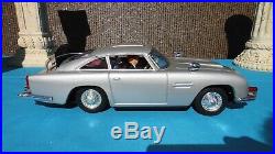 James Bond 007 Aston Martin DB5 Tin Toy Car/Japan /Gilbert Unlicensed Brand/Box