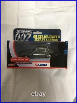 James Bond 007 Corgi Car Lot of 8 Cars NEW View Photos and Read Description