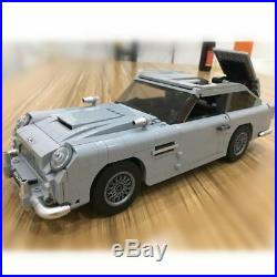 James Bond Aston Martin DB5 Building Blocks Kit Bricks Set Classic 007 Model Toy