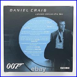 James Bond Corgi Daniel Craig Limited Edition Era Set