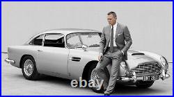 James Bond DANIEL CRAIG signed Aston Martin DB5 car model No Time To Die cast