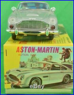 James Bond-Inspired 007 Secret Agent's Aston-Martin DB5 Action Car in Box