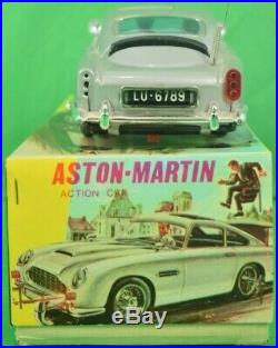 James Bond-Inspired 007 Secret Agent's Aston-Martin DB5 Action Car in Box
