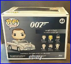 James Bond Sean Connery Funko Pop Ride 44 Aston martin DB5 (Vaulted)