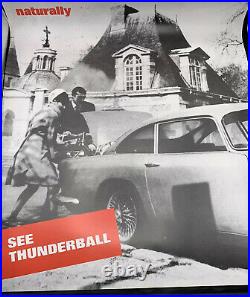 James Bond Thunderball 20 X 30 # 387/400, Aston Martin Limited Edition Poster