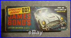 James bond Early 1967 DB5 Aston martin Corgi 261 boxed inc Sealed instructions