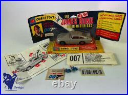 Jouet Ancien Corgi Toys 270 Aston Martin Db5 James Bond 007 All Original