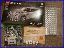 LEGO Creator Expert 10262 James Bond Aston Martin DB5 Box complete Display Case