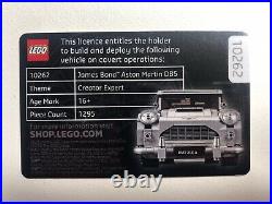 Lego James Bond Aston Martin 10262 New In Box Factory Sealed RARE LICENCE