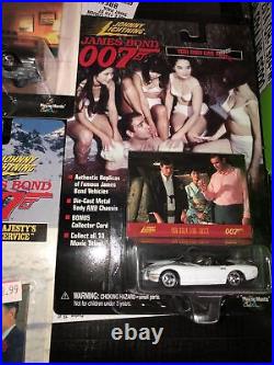 Lot Of 9x Johnny Lightning Cars James Bond 007 The Living Daylights & More