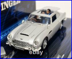 Minichamps 1/43 Aston Martin DB5 James Bond 007 Goldfinger + Gadgets Model Car