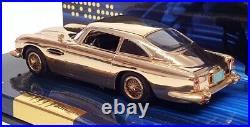 Minichamps 1/43 Scale 436 137261 Aston Martin DB5 James Bond 007 Gold Plated