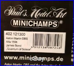 Minichamps 143 Aston Martin DBS, Alfa 159ti Bond Quantum of Solace 402121300