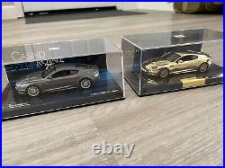 Minichamps Bond Collection 007 Aston Martin DBS Gold & Grey (1141 of 2016) 1/43