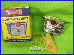 NOS Yankee 757 Vintage Hazard Warning Switch Nice! RatRod Mopar Ford Chevy