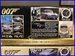 New 007 James Bond Toy Car lot Aston Martin DB5 Radio Control DB10 Light & Sound
