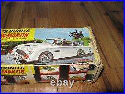 Original EMPTY BOX ONLY Gilbert James Bond 007 Aston Martin Battery Op Toy 1965