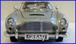 Rare Autoart 1/18 Aston Martin Db5 Goldfinger James Bond 007 Car 70021 Boxed