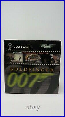 Rare Autoart 1/18 Aston Martin Db5 Goldfinger James Bond 007 Car 70021 Boxed