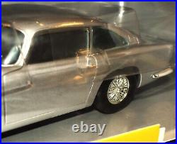 Rare Chrono 1963 Astin Martin Lagonda 007 James Bond Silver Ltd. Ed. NIB