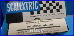 Scalextric C97 Aston Martin James Bond-Leer descripción