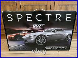 Scalextric James Bond Spectre 007 Aston Martin DB10 & Jaguar C-X75 Boxed WORKING