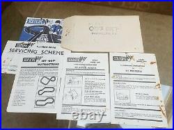 Scalextric James Bond original instructions with envelope