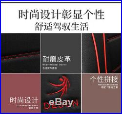 Standard Edition Car Seat Covers PU Leather Full Set For Interior Accessories