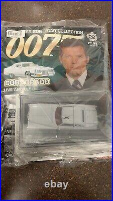 The James Bond Car Collection Issues 1-15, 17-44. PLEASE READ DESCRIPTION