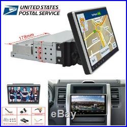 Universal 1Din Android9.1 9 Car Stereo Radio GPS Player Wifi Mirror Link OBD US