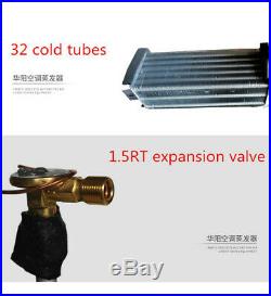 Universal Car A/C KIT Underdash Evaporator Compressor Air Conditioner 3 Speed US