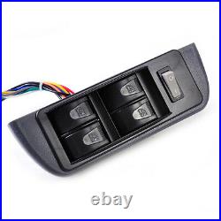 Universal Grey 12V Car 4 Doors Power Window Lock 4 Rocker Switch Fit for any car