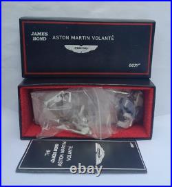 VTG 1987 JAMES BOND ASTON MARTIN VOLANTE WHITE METAL KIT By LITTLE LEAD SOLDIERS