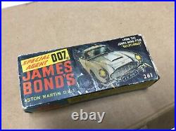 Vintage 1960s Corgi 261 James Bond Aston Martin Mint Boxed All Original Beauty
