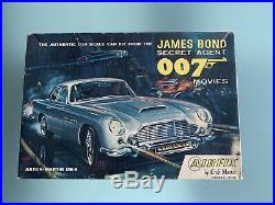 Vintage Airfix (Craftmaster Kit) James Bond OO7 200 Aston Martin DB5 Unmade