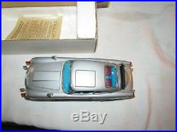 Vintage Battery Operated 007 James Bond Aston Martin Toy Car By Gilbert Mint In