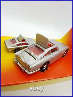 Vintage Corgi Toys James Bond 1361 Little And Large Aston Martin DB5 Gift Set
