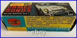 Vintage Diecast Corgi Toy #261 James Bond 007 Aston Martin D. B. 5 Goldfinger