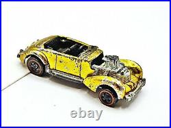 Vintage Hot Wheels Redline Classic Cord Gold As is