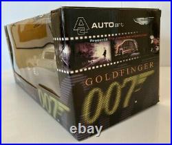 WOW! 118 AutoArt Aston Martin Gold Finger DB5 James Bond in VGC
